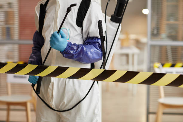 Professional Crime Scene Cleanup technician working in Paramus, NJ